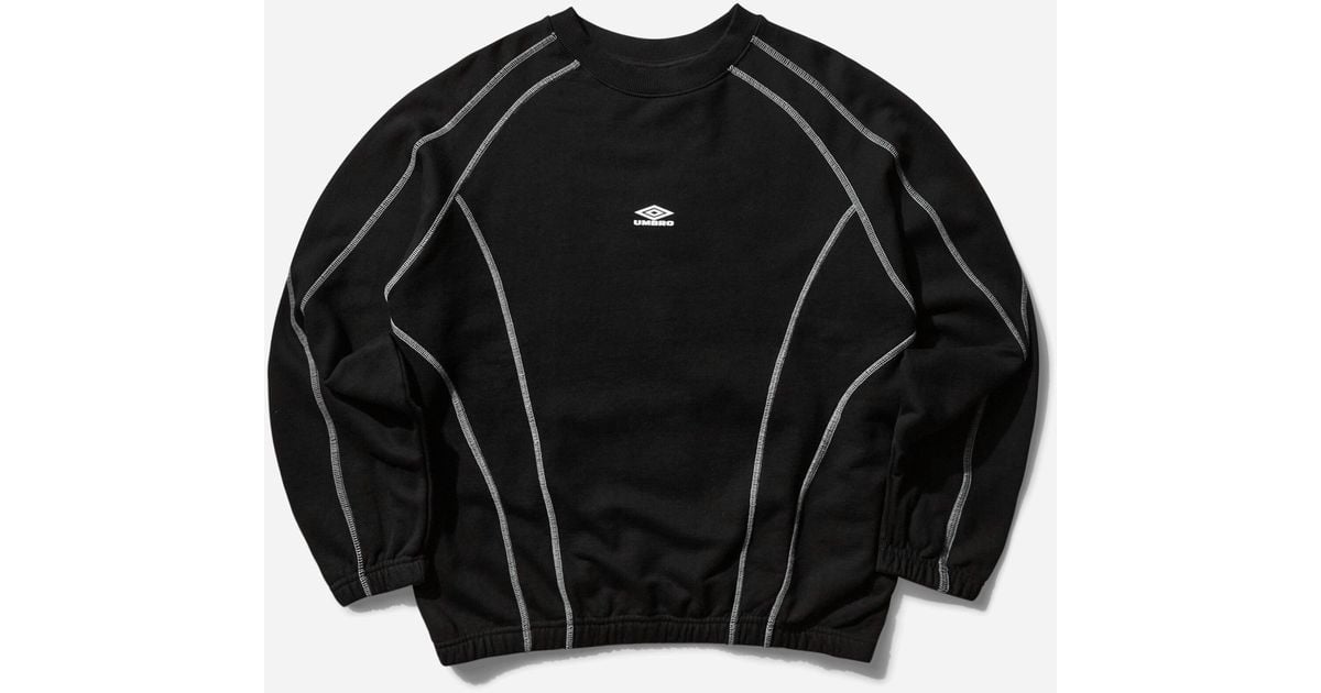トップス Umbro Sport Crewneck Sweatshirt Black M Umbro S Sport Crewneck Sweatshirt in Black for Men | Lyst