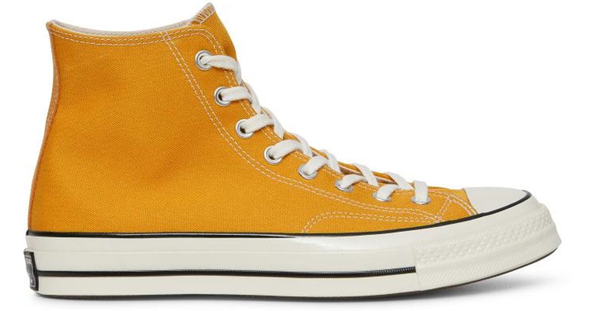 chuck taylor all star 70 vintage canvas high top sunflower