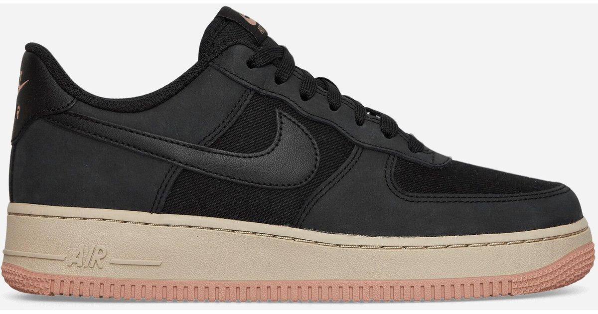 mens black nike air force 1 07