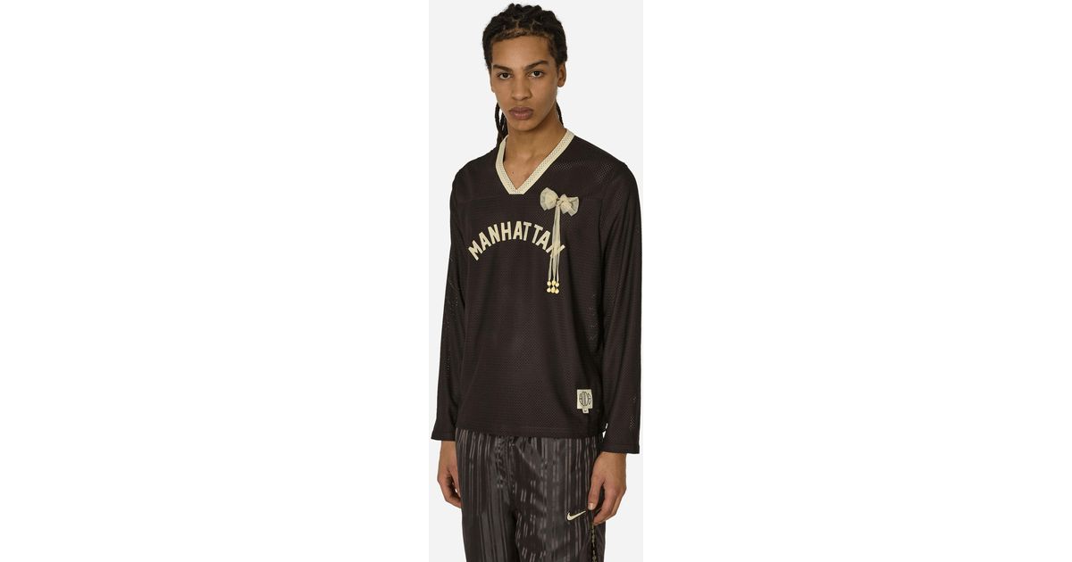 Nike Bode Rec. Mesh Jersey Shadow in Black for Men | Lyst