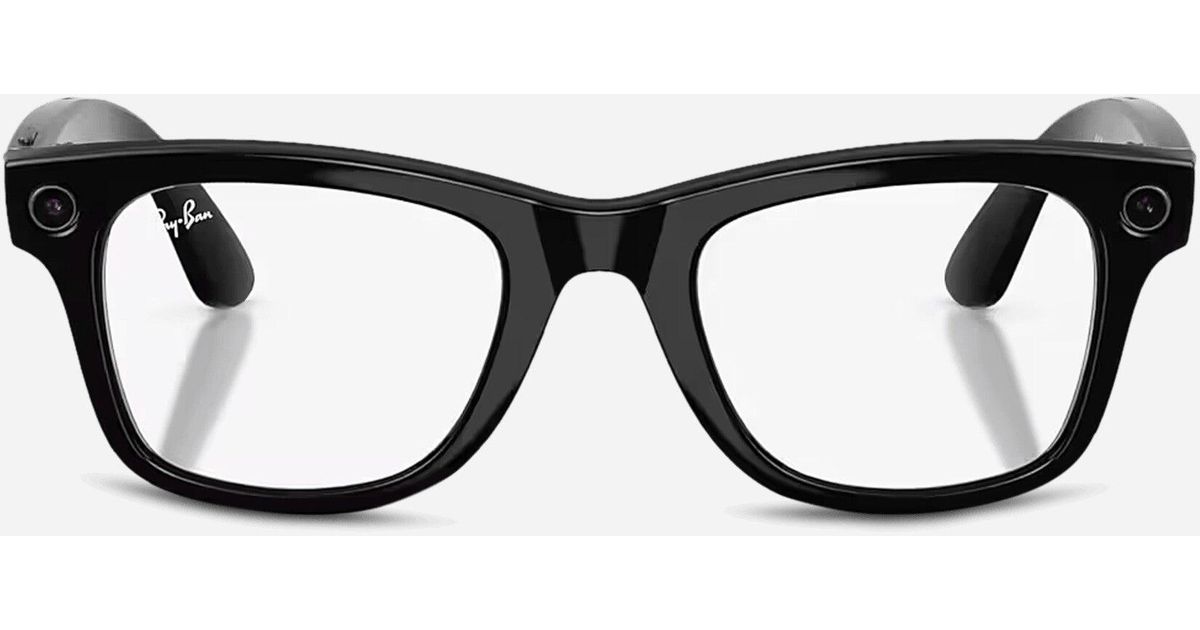 Ray ban Meta Wayfarer Gen 2 Sunglasses Shiny Clear Graphite Green ray-ban-meta-wayfarer-gen-2-sunglasses-shiny-clear-graphite-green