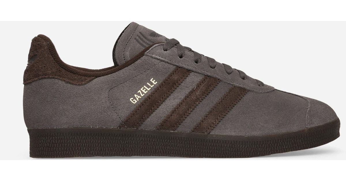 adidas Gazelle Sneakers Charcoal in Brown for Men | Lyst