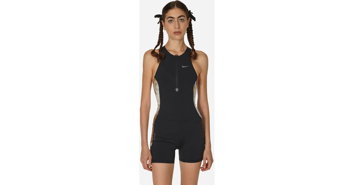 Nike Nocta Running Unitard Bodysuit / Baroque Brown in Black | Lyst
