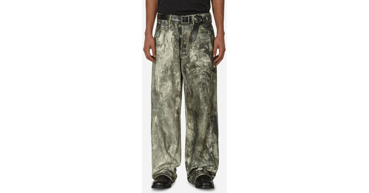 Acne Studios 1981M Loose Fit Trousers Cold in Green for Men Acne Studios 1981M Loose Fit Trousers Cold in Green for Men