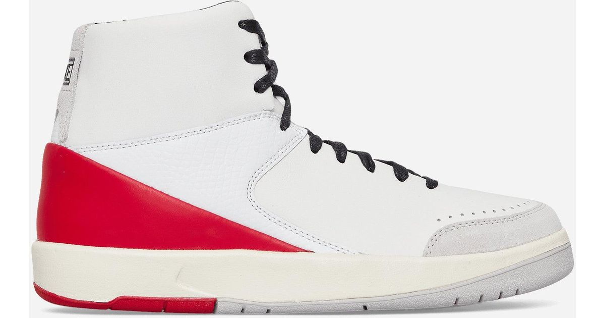 Nike Leather Nina Chanel Abney Wmns Air Jordan 2 Retro Sneakers White ...