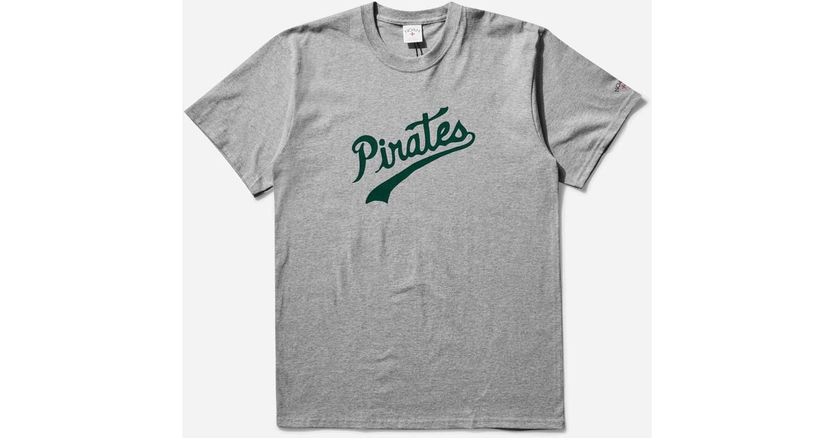 【NOAH】 ★PIRATES TEAM TEE ★ HEATHER GREY Noah Pirates team t-shirt | HEATHER GREY | SEVENSTORE