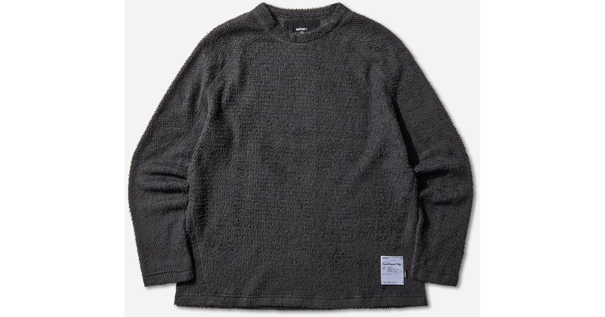 Satisfy Fuzzfleece Ad Long T-Shirt Phantom in Gray for Men | Lyst