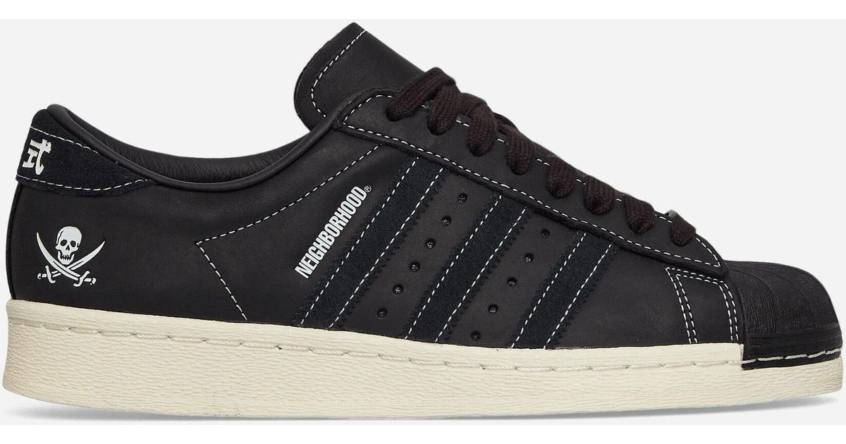 adidas Neighborhood Superstar N 2005 Sneakers Core in Black for Men | Lyst