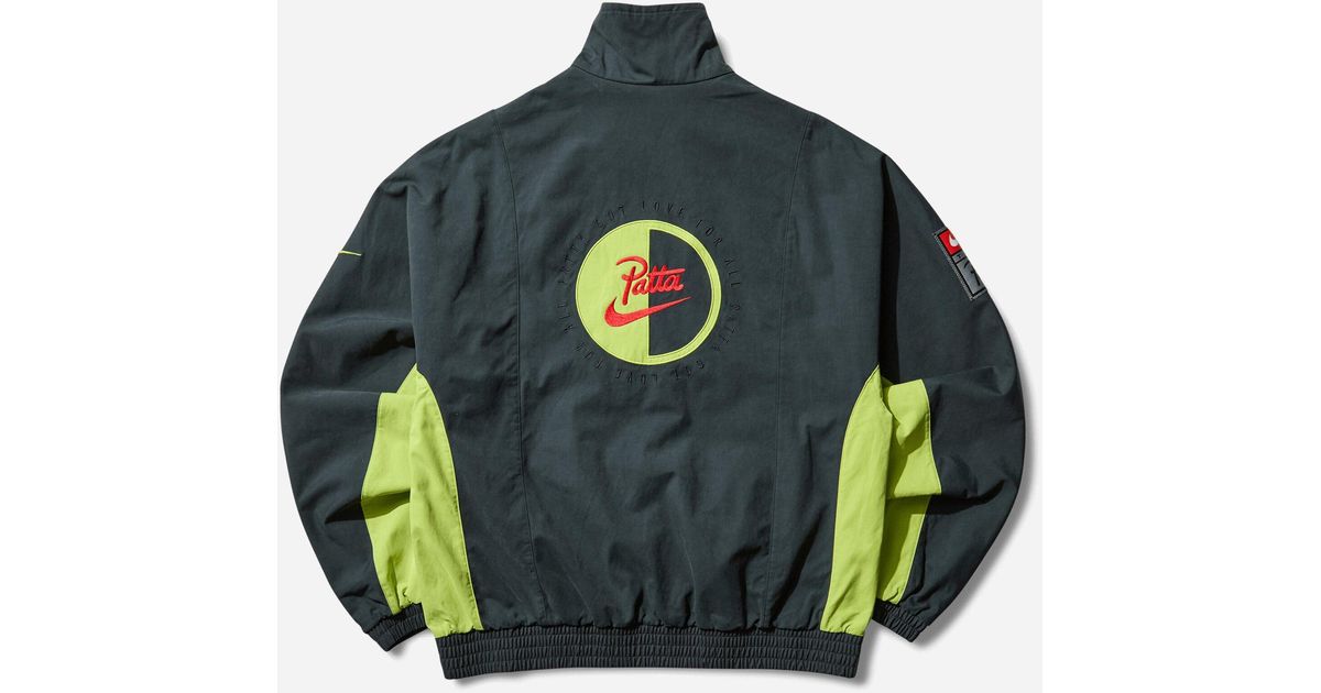 Nike Men S Patta Tracksuit Jacket / Cyber in Green for Men | Lyst UK