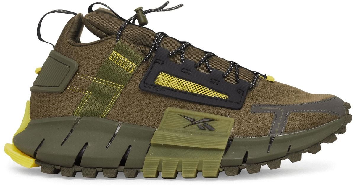 Reebok Zig Edge Sneakers in Green for Men Lyst UK