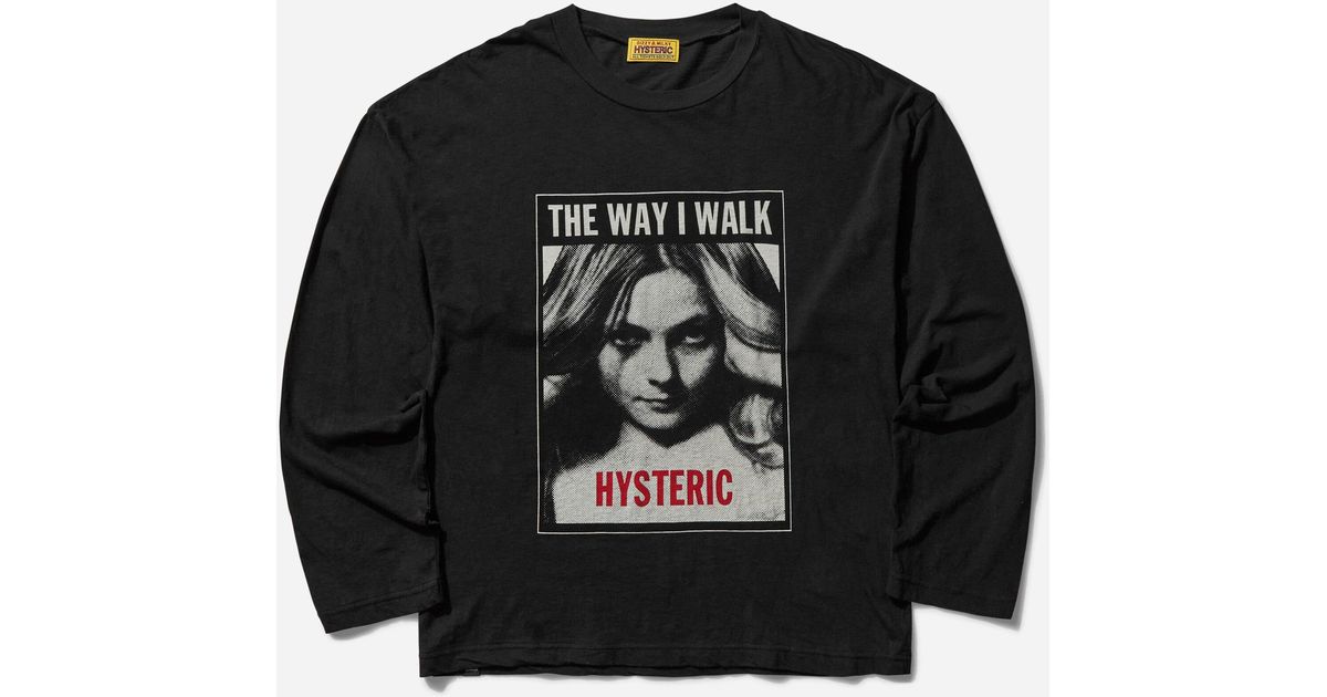 HYSTERIC GLAMOUR THE WAY I WALK pt リブJK HYSTERIC GLAMOUR THE WAY I WALK pt リブJK