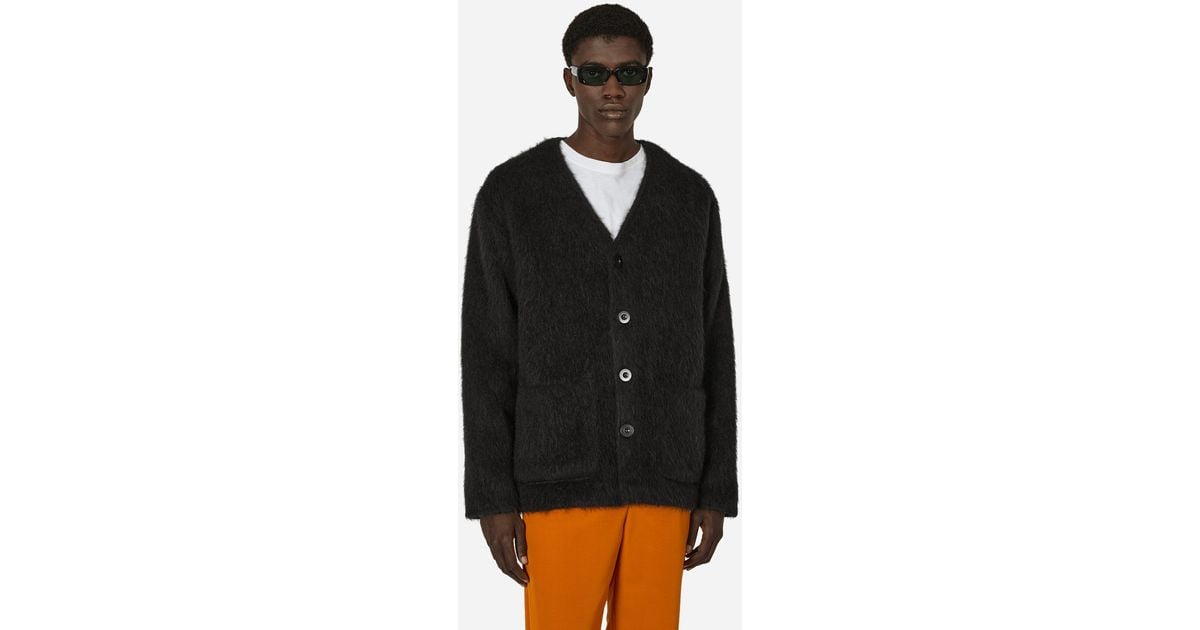 Our Legacy Mohair Cardigan in Black for Men | Lyst Our Legacy Mohair Cardigan in Black for Men | Lyst
