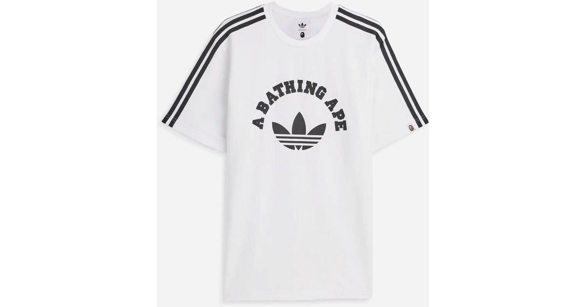 bape x adidas adicolor tee