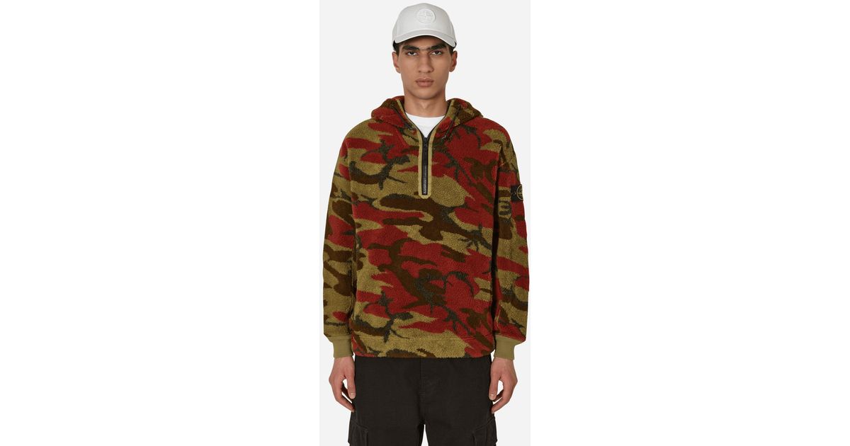 Stone island hoodie brown Clearance