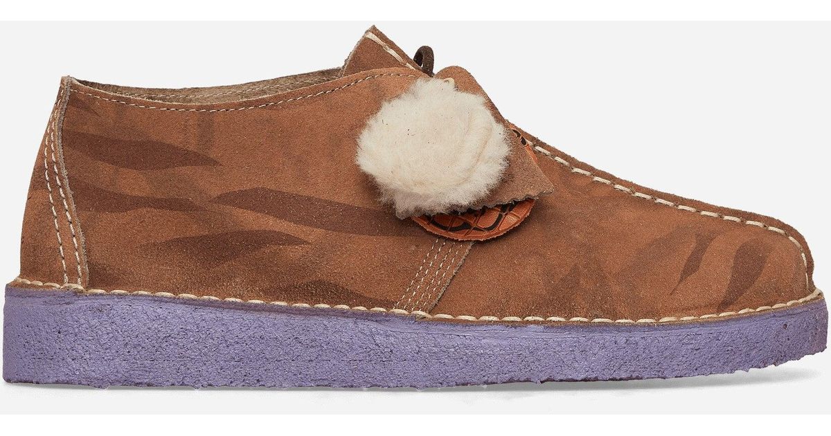 Clarks Aries Desert Trek Shoes in Brown for Men | Lyst UK