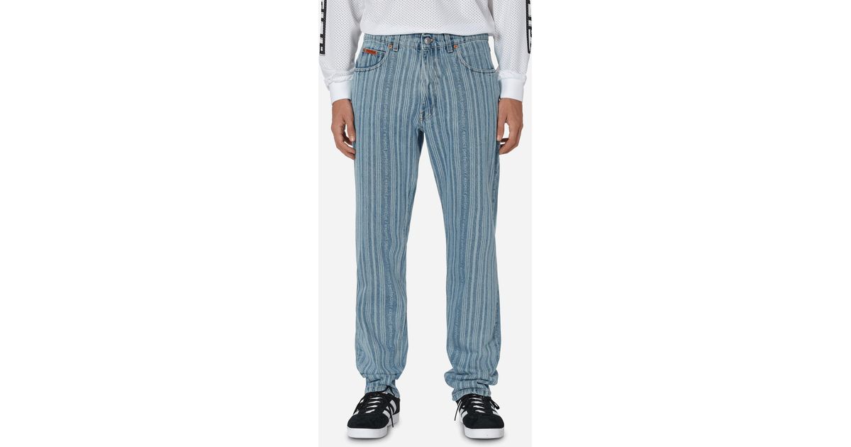 Striped jean hotsell