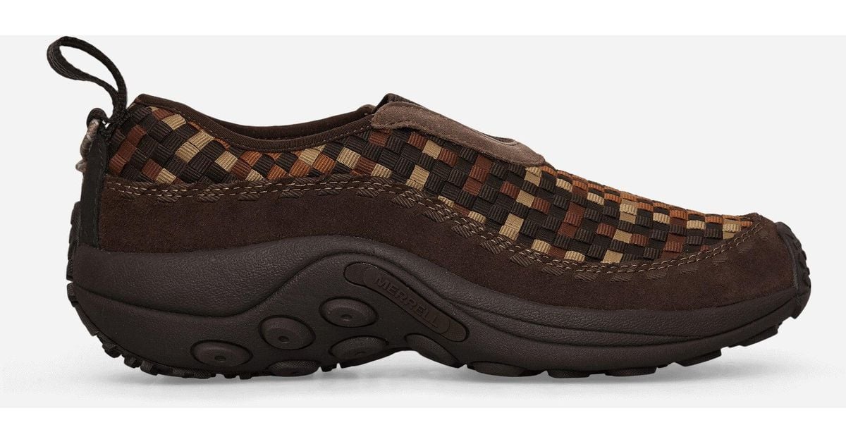 Merrell Jungle Moc Evo Woven 1Trl Sneakers Bracken in Brown for Men | Lyst