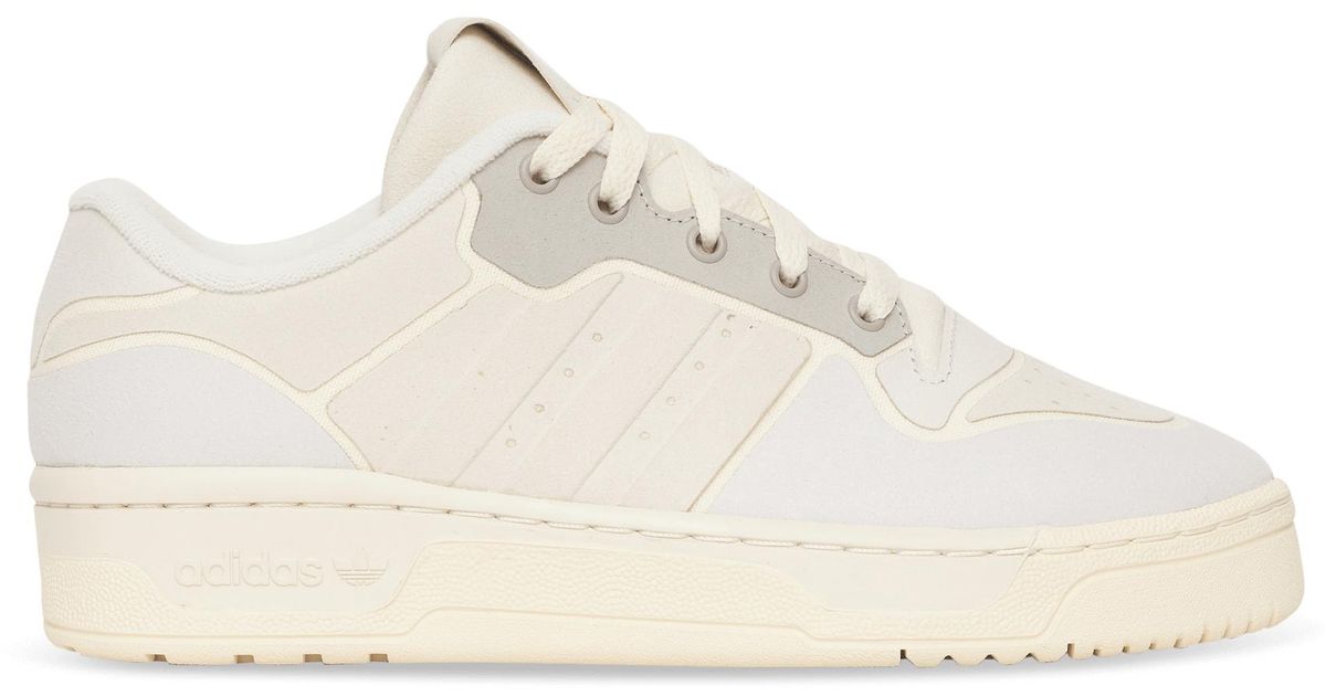 adidas originals rivalry low trainers in cream