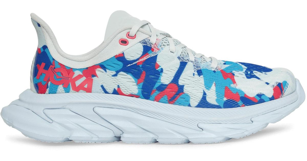 Hoka One One Clifton Edge Geometric Sneakers in Blue for Men Lyst