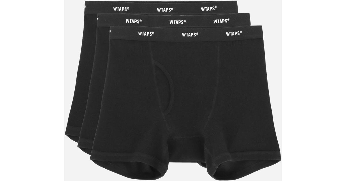 WTAPS Skivvies Boxer in Black for Men | Lyst UK