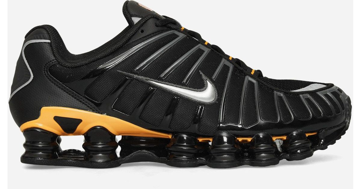 Nike Shox Tl Sneakers Varsity Maize Metallic in Black for Men | Lyst