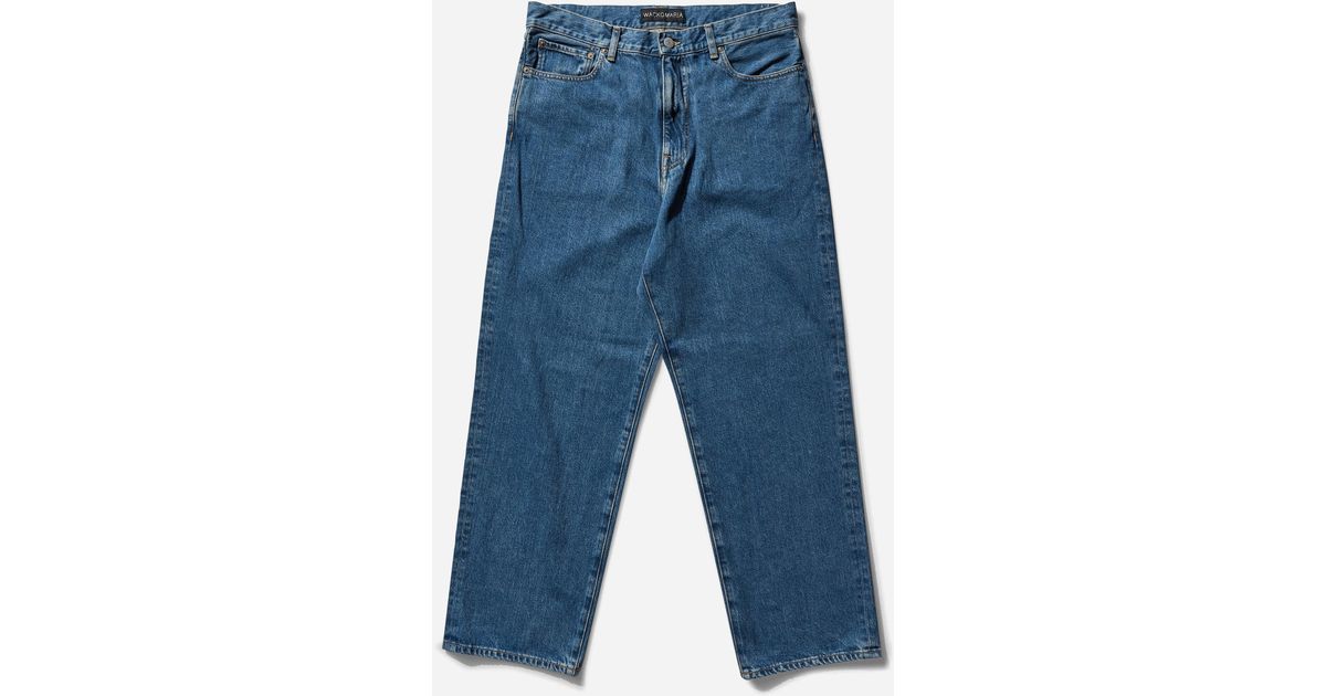 Wacko Maria S Washed Denim Pants in Blue for Men | Lyst UK Wacko Maria S Washed Denim Pants in Blue for Men | Lyst UK
