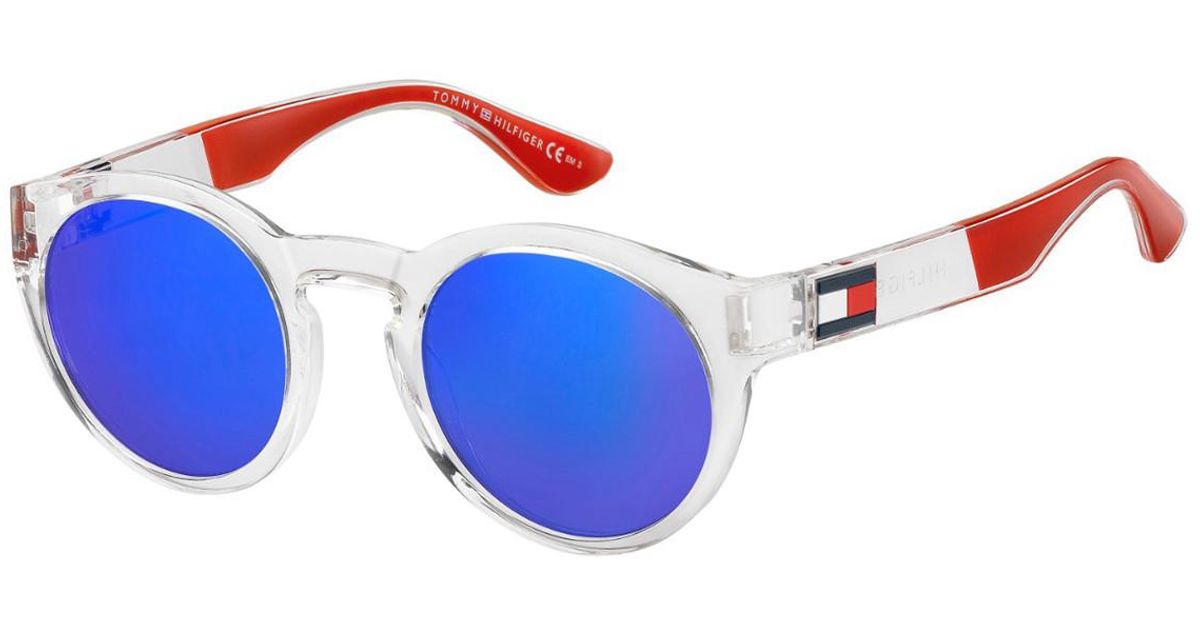 tommy hilfiger sunglasses blue