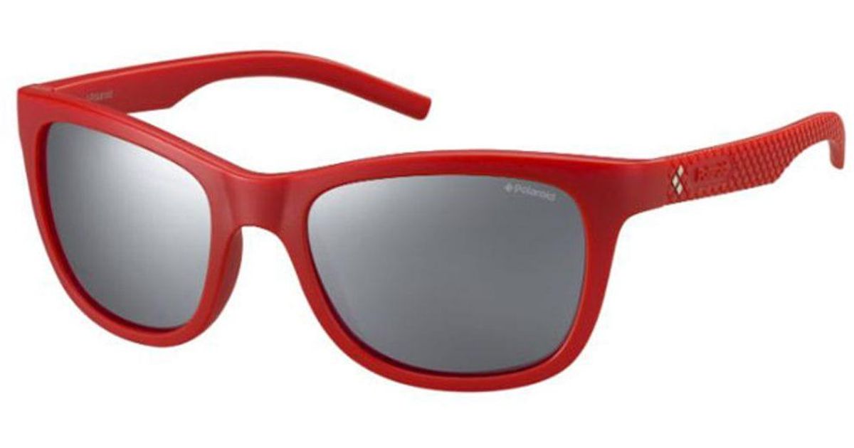 Polaroid Pld 7008/n Polarized Lnm/jb Sunglasses Red Size 54 for Men Lyst