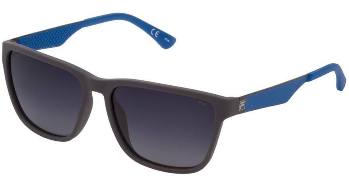 Fila Sf8497 Polarized R43z Sunglasses in Blue for Men - Lyst