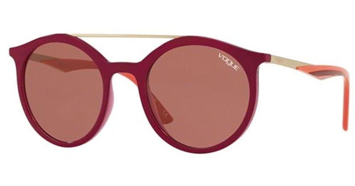 red vogue sunglasses