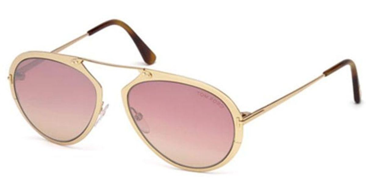 Tom Ford Ft0508 28z Gold in Metallic - Lyst