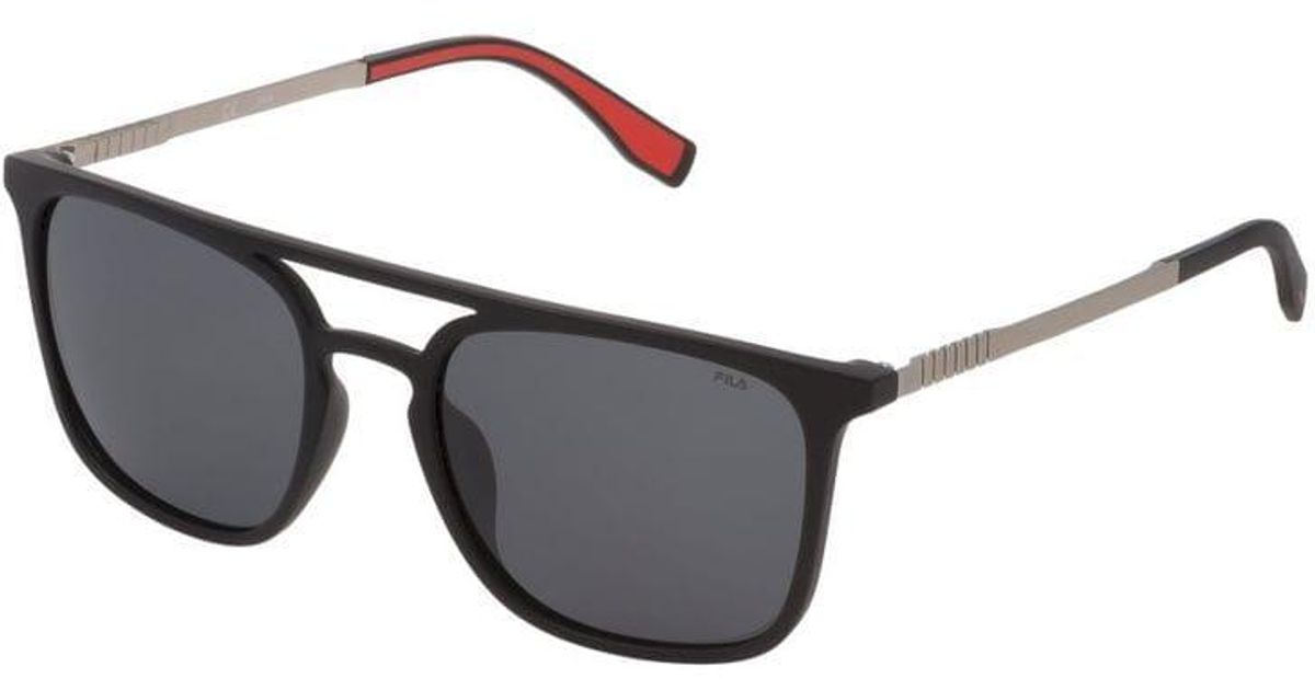 Fila Sf9330 Polarized U28p Sunglasses Black Size 54 for Men - Lyst