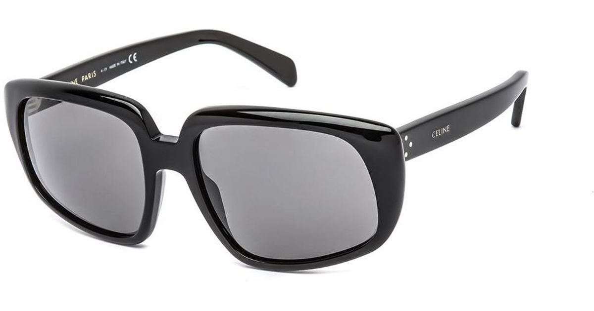 Celine Cl40073i 01a Sunglasses Black for Men - Lyst