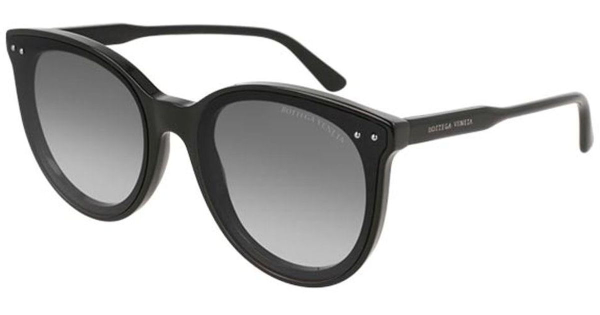 Bottega Veneta Synthetic Bv0165s 001 Women's Sunglasses Black Size 61 ...