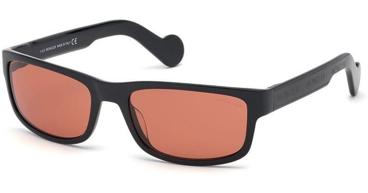 Moncler Ml0114 01e Sunglasses Black Size 58 for Men - Lyst