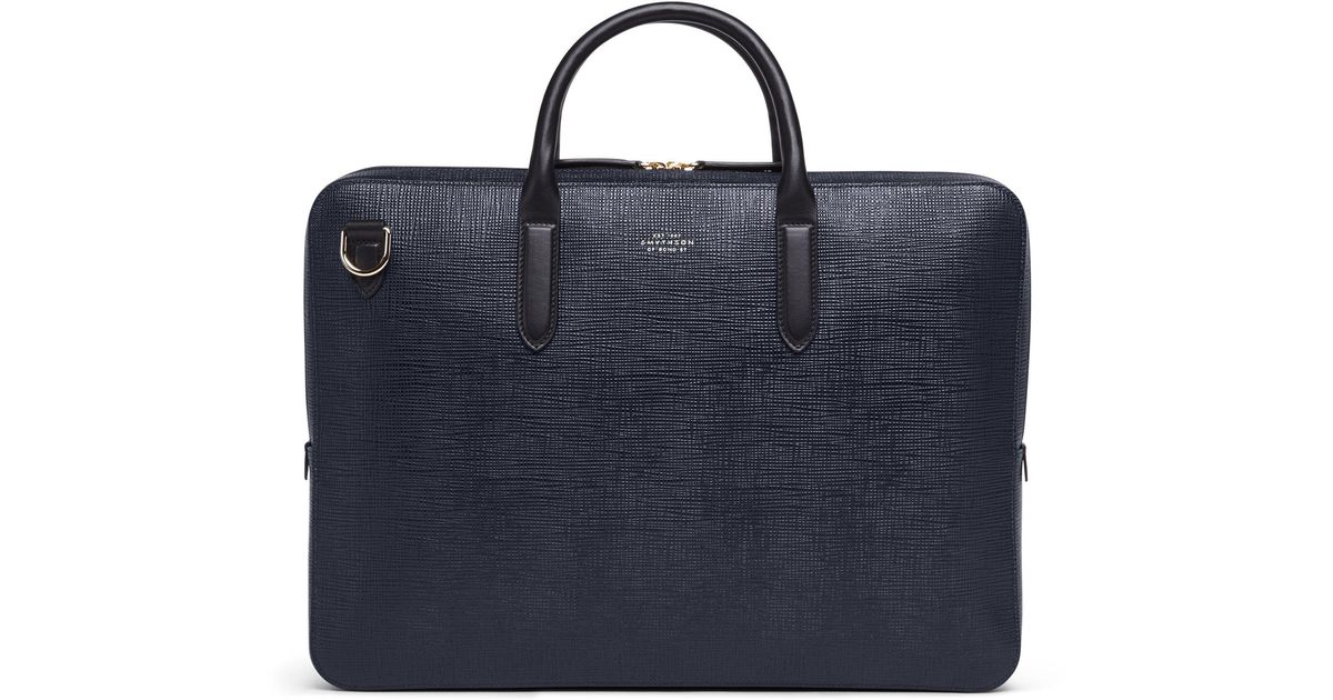 smythson panama briefcase