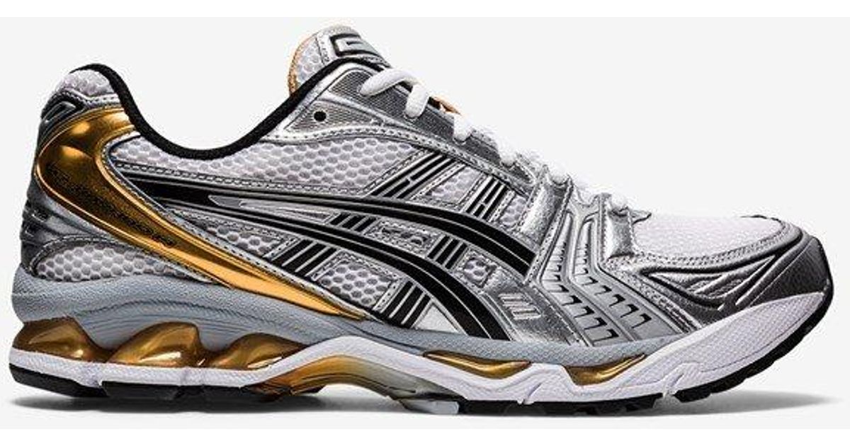 Asics Synthetic Gelkayano 14 in White Lyst UK