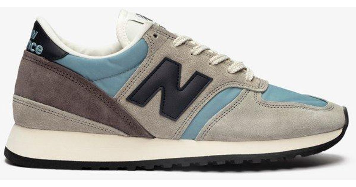 New Balance Suede 730 in Grey (Blue) for Men | Lyst