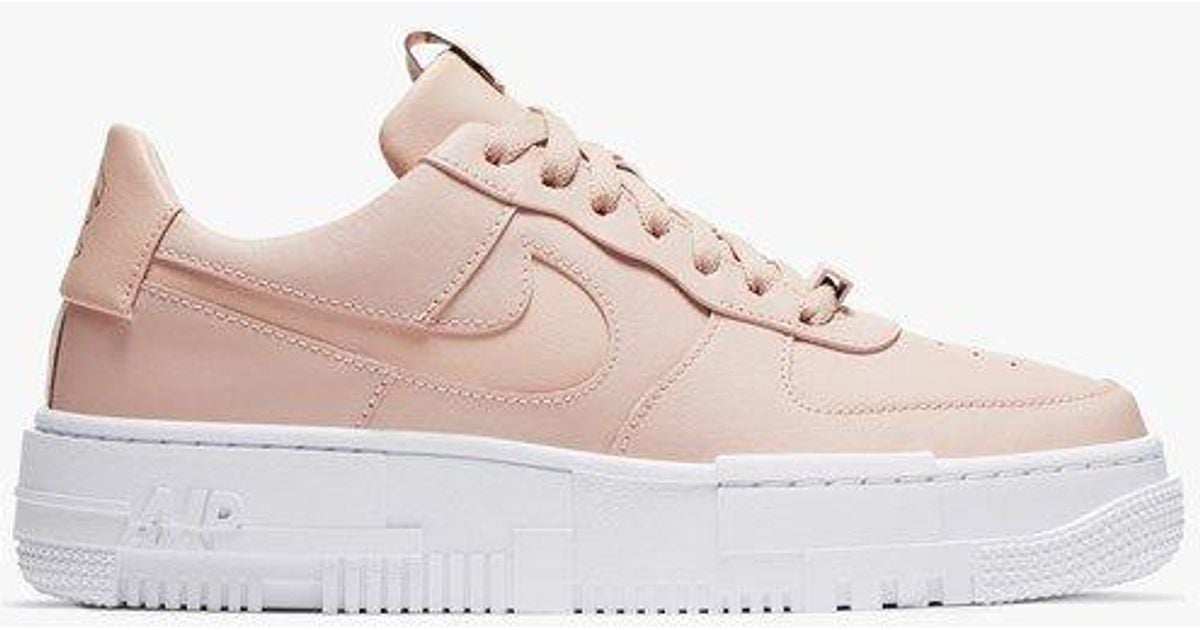 Nike Leather Air Force 1 Pixel in Pink Lyst