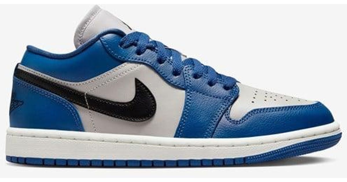 nike air jordan low cut blue