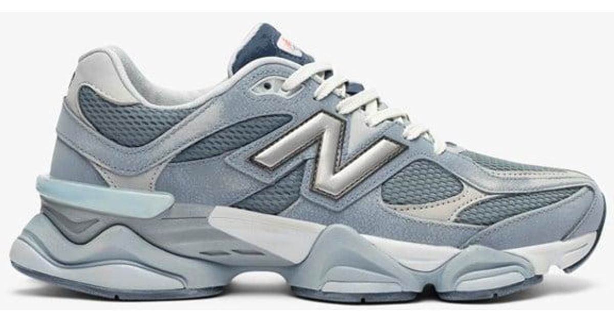 New Balance 9060 Grey Day in Blue Lyst