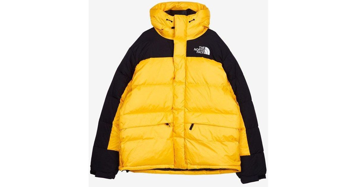 north face blue and yellow jacket
