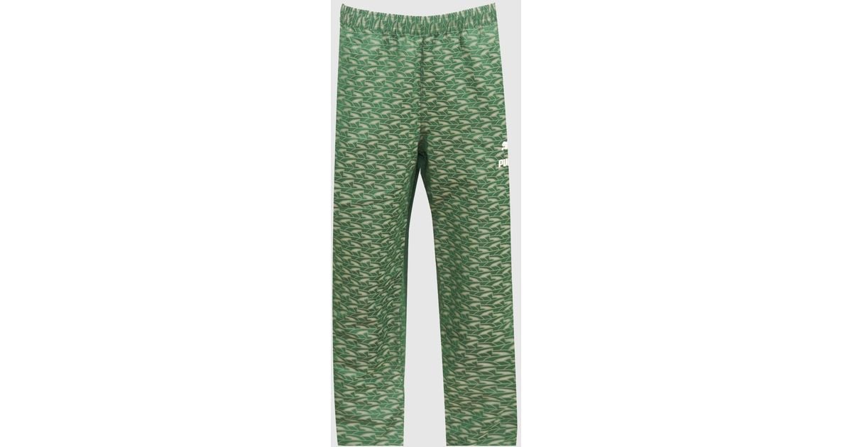 PUMA Player's Lounge T7 Woven Track Pant in Green for Men | Lyst