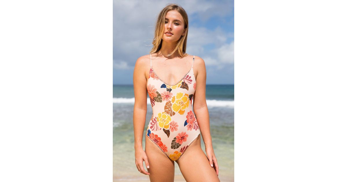 acacia retro paradise one piece