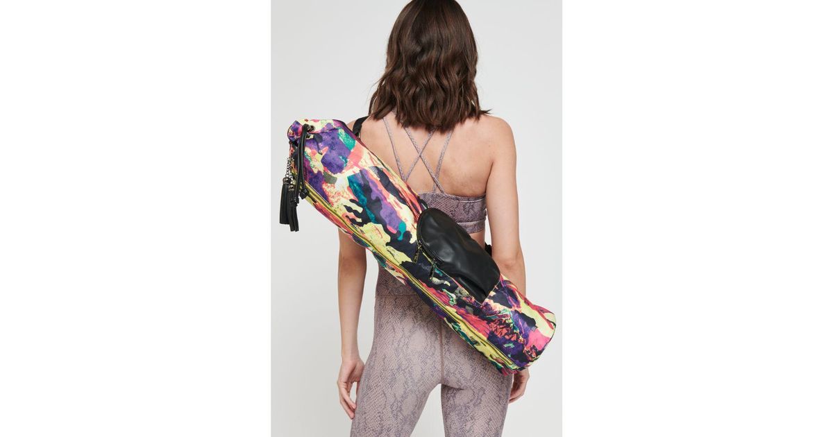 Sol And Selene Synthetic Guru Yoga Mat Bag Yellow Multi Lyst