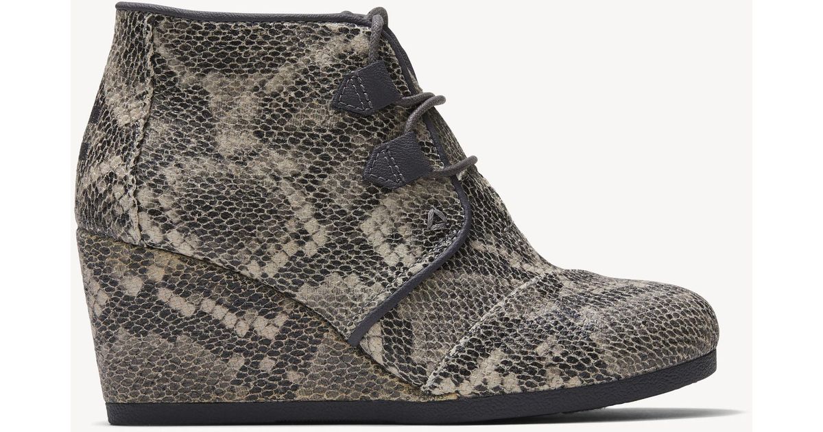toms denim wedge shoes