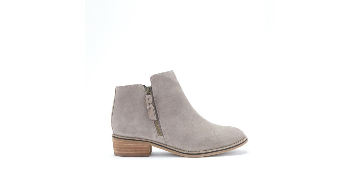 blondo mushroom suede booties