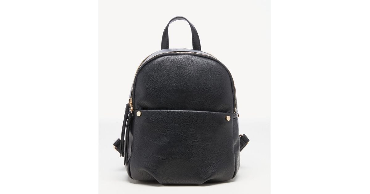 sole society black backpack
