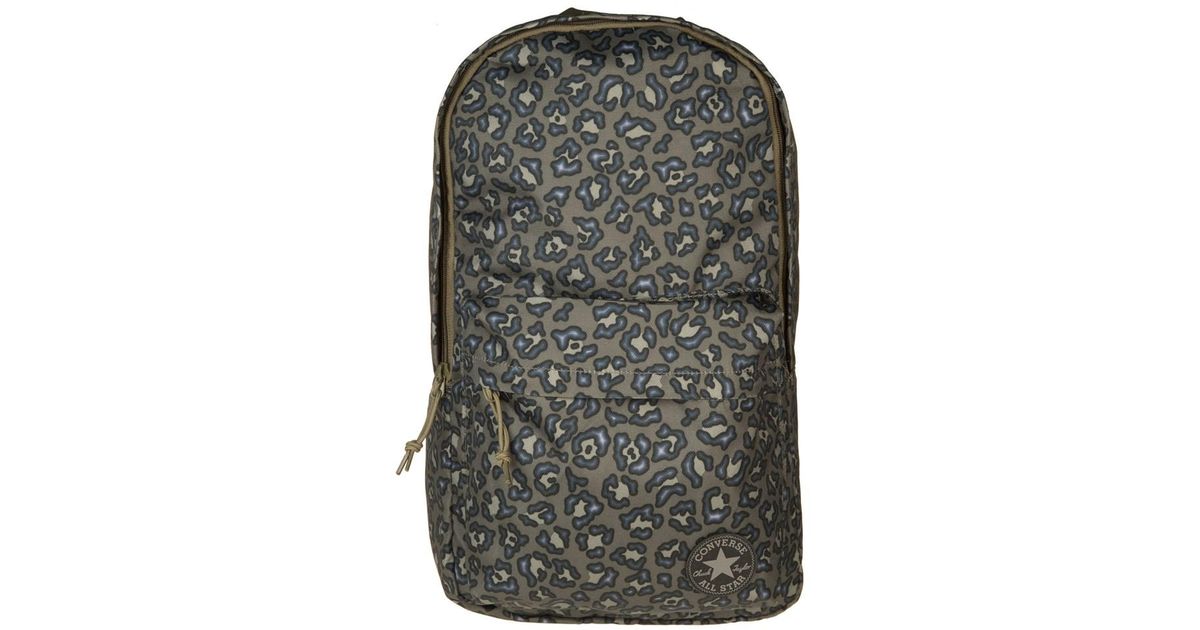 converse leopard print backpack