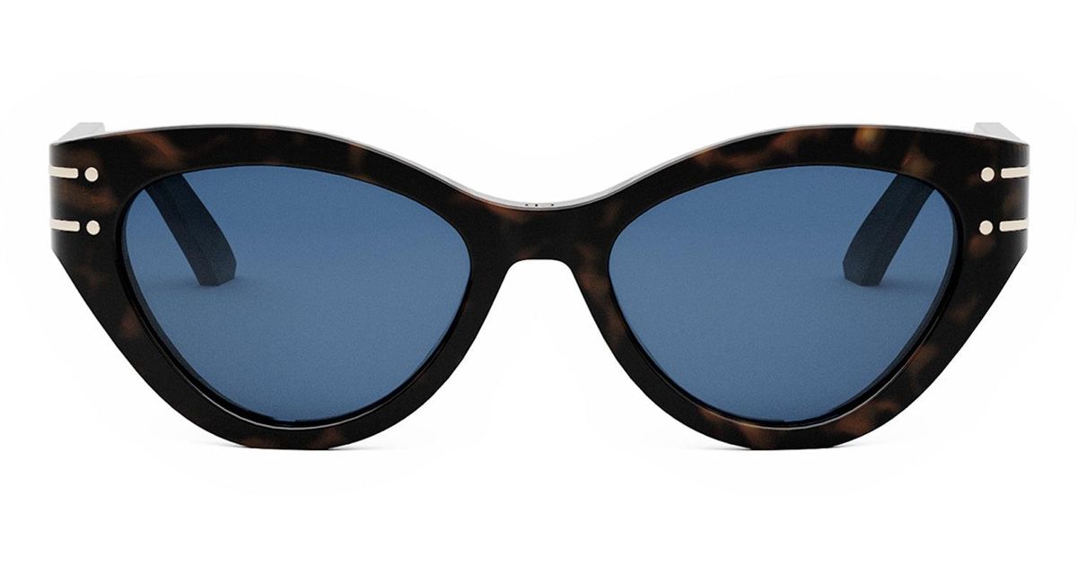 Dior Signature B7i 20b0 Cd40130i 52v Cat Eye Sunglasses in Black | Lyst
